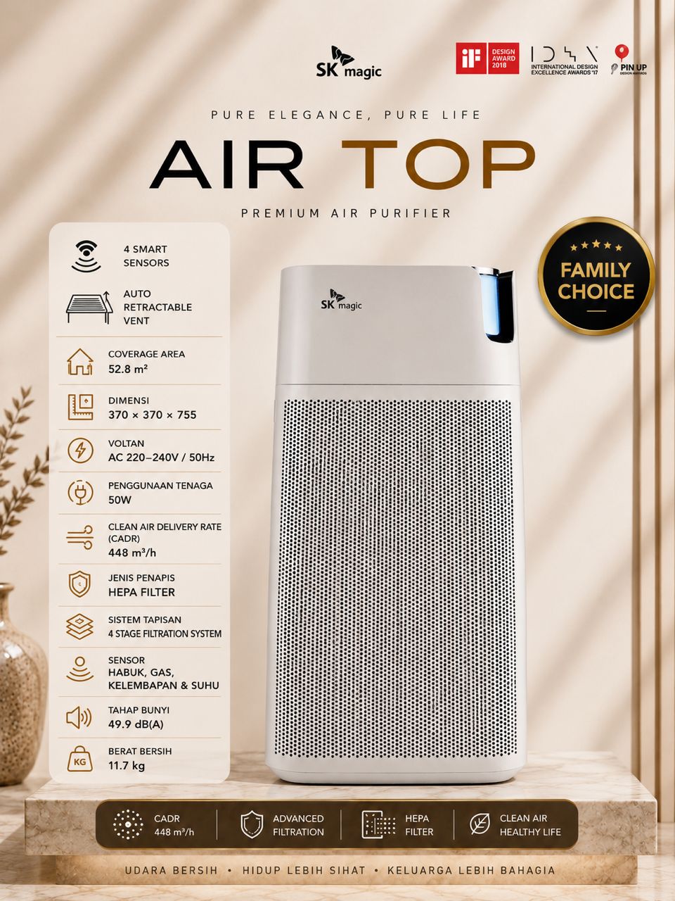 SK Magic AIR TOP - Pakej Keluarga Sihat