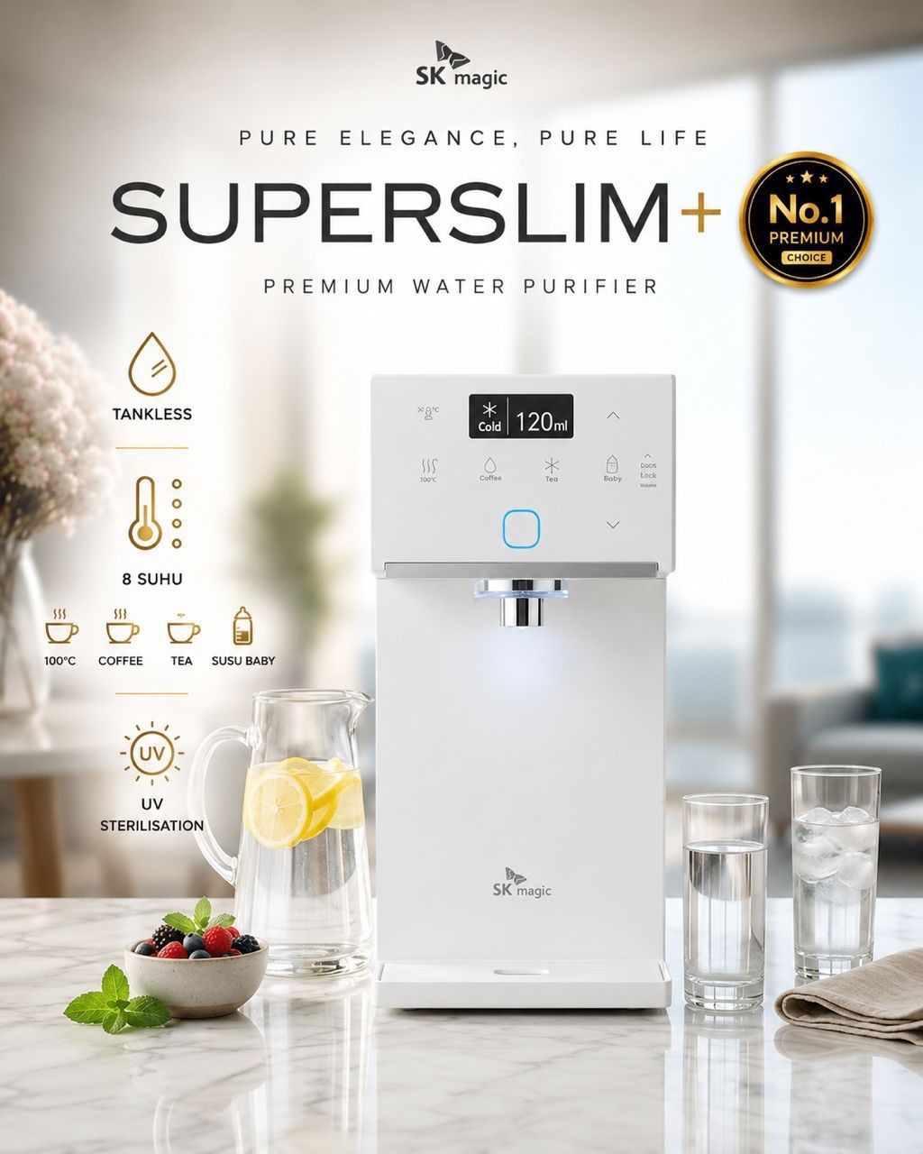 SK Magic SUPERSLIM+ - Pakej Elite